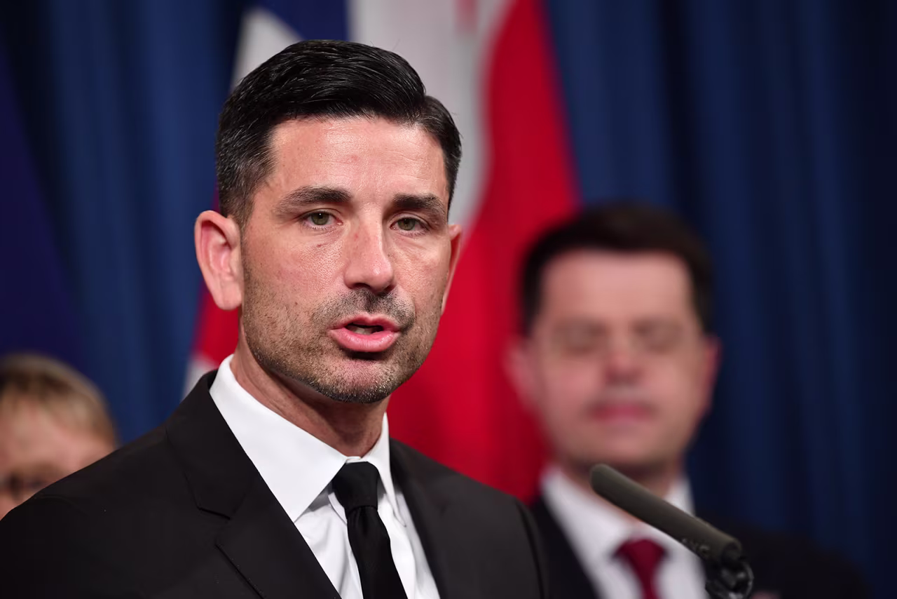 Acting Homeland Security Security Chad Wolf, speaks during a press conference at the Department of Justice in Washington, DC on March 5. 