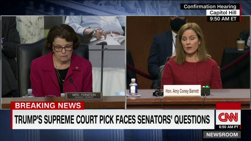 October 13 Senate Supreme Court confirmation hearing | CNN Politics