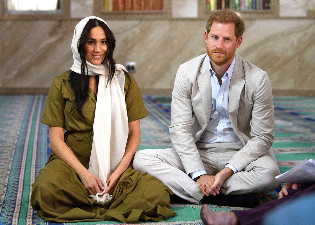 Meghan and Harry visited Auwal Mosque, the country's oldest masjid, on Tuesday during their royal tour of South Africa