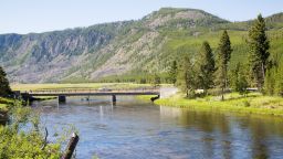 Yellowstone National Park Seven Mile Bridge