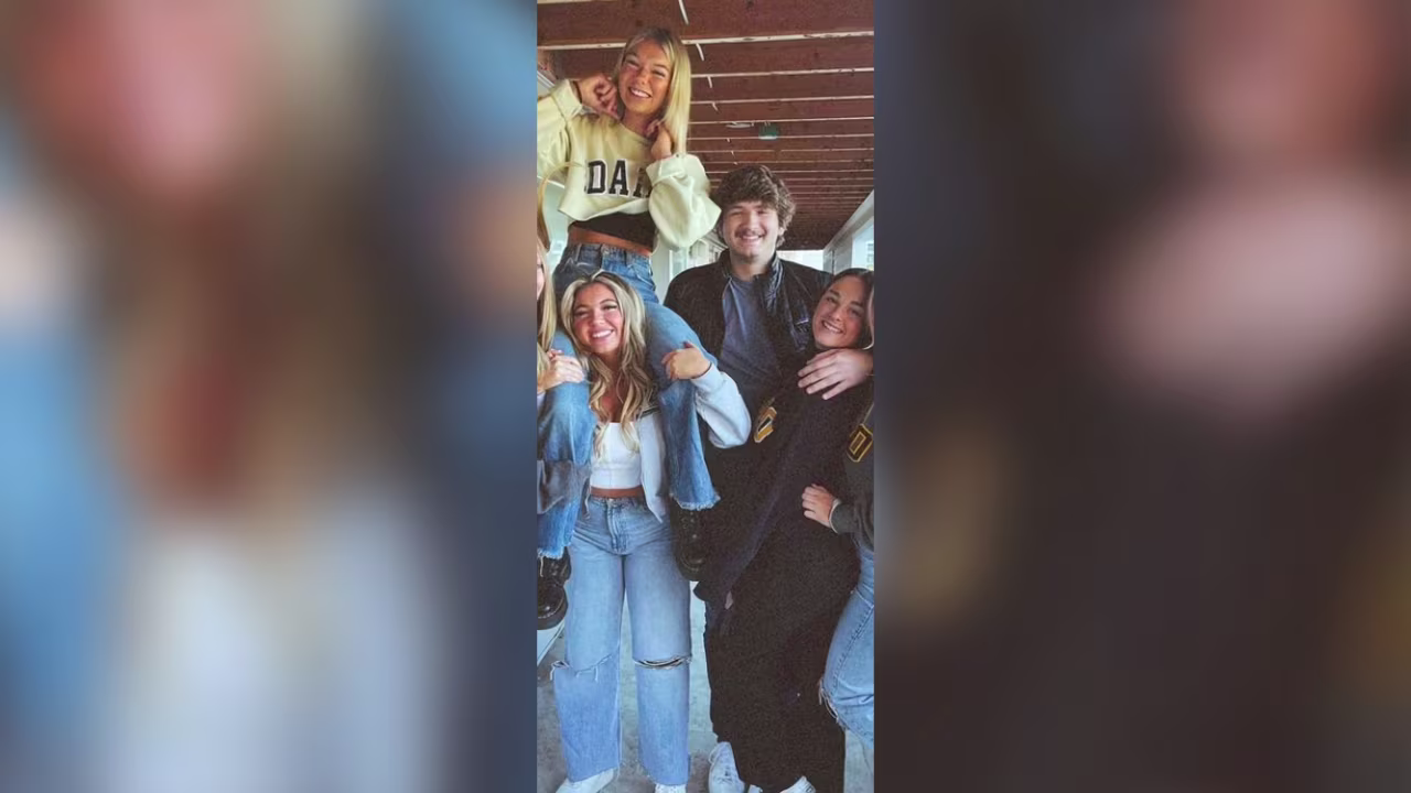 Clockwise from bottom left: Kaylee Goncalves, Madison Mogen, Ethan Chapin and Xana Kernodle