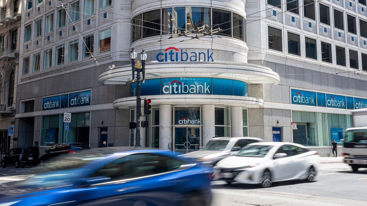 A Citibank branch in San Francisco, California.