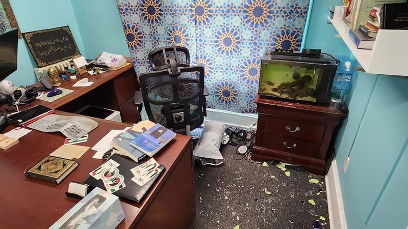 Suspect arrested and charged with vandalizing Rutgers Islamic center, stealing Palestinian flag during Eid al-Fitr
