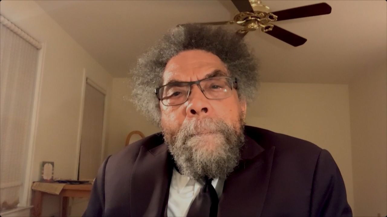 Independent presidential candidate Cornel West speaks with CNN on August 27. 