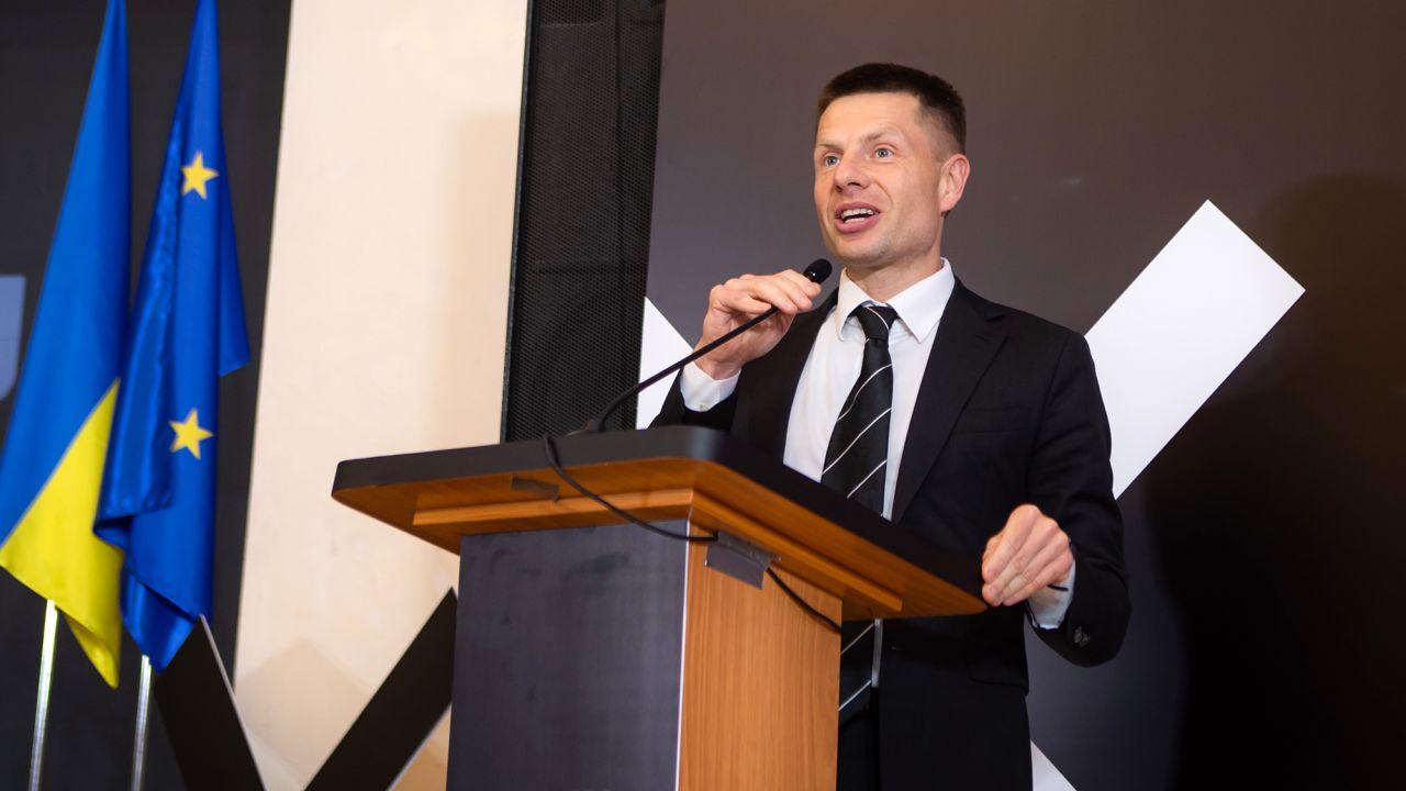 Oleksiy Goncharenko spoke at the Black Sea Security Forum in Odessa, Ukraine on June 15.