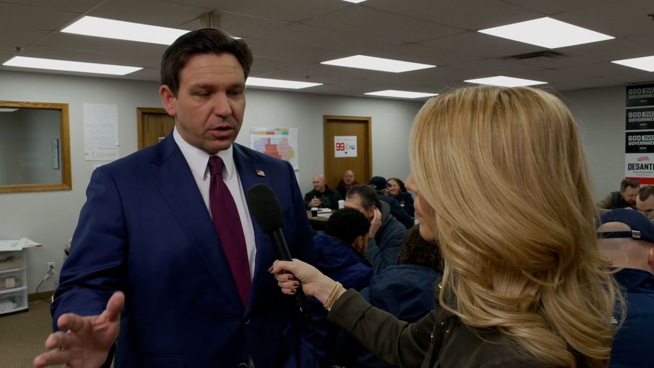 Florida Gov. Ron DeSantis speaks to CNN's Dana Bash.