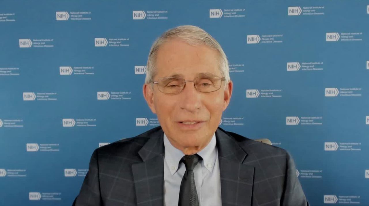 Dr. Anthony Fauci on CNN's "New Day" on October 5.