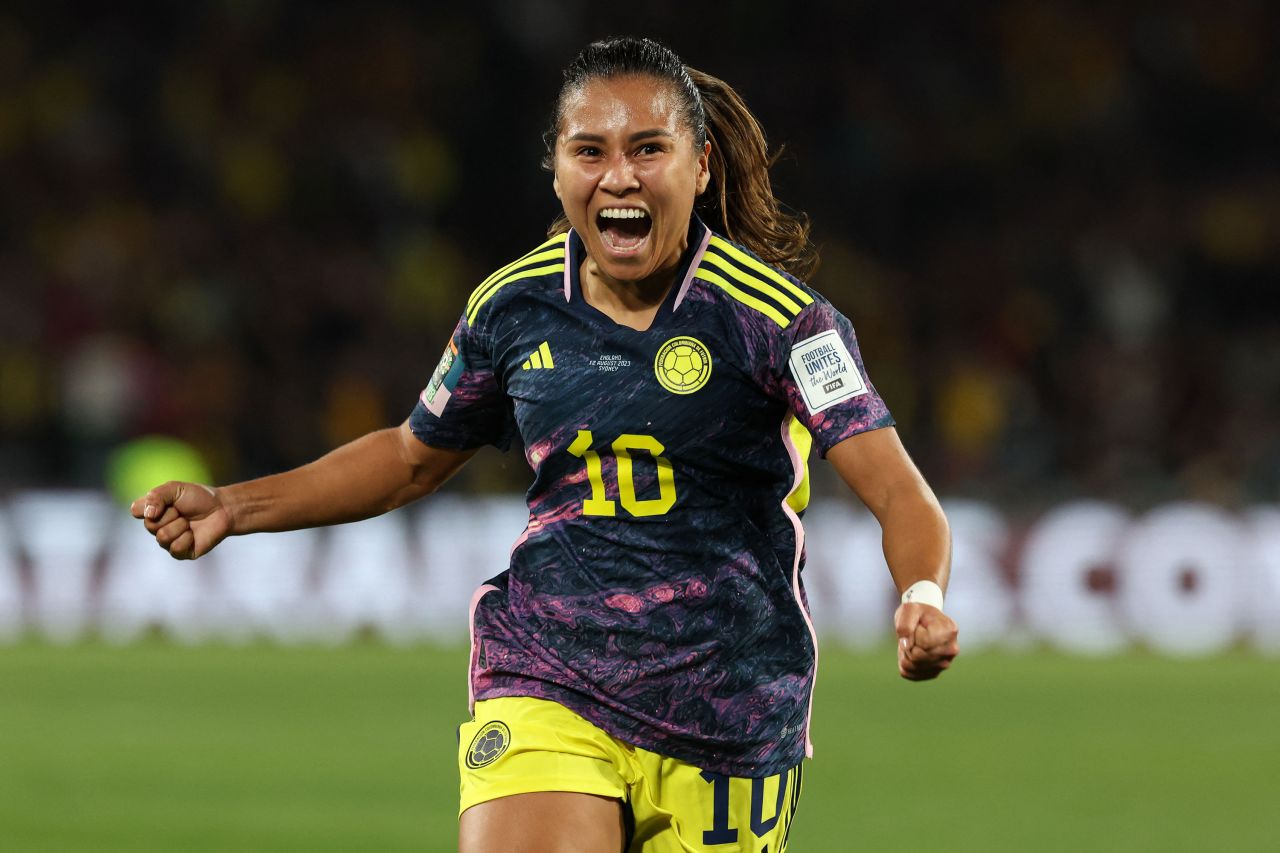 April 7, 2023, Rome, France: Manuela Vanegas of Colombia, Viviane Asseyi of  France (left) during the Women's Friendly football match between France  and Colombia on April 7, 2023 at Stade Gabriel-Montpied in