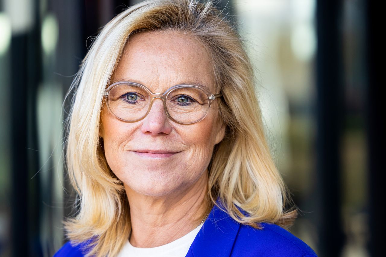 Sigrid Kaag attends an event in Utrecht, Netherlands on March 27.