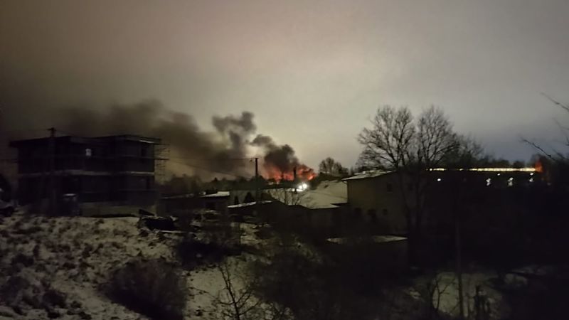 Vilnius plane crash: One crew member dead, three survive as cargo plane crashes near Lithuanian airport