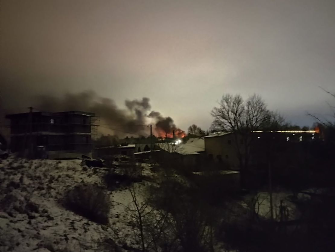 A cargo plane crashed near Vilnius airport on Monday, November 25, 2024.