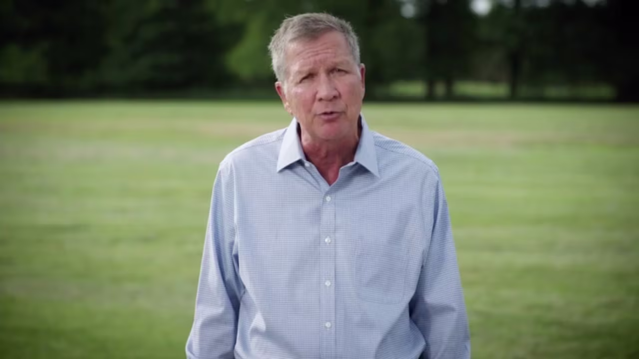 Former Ohio Gov. John Kasich.