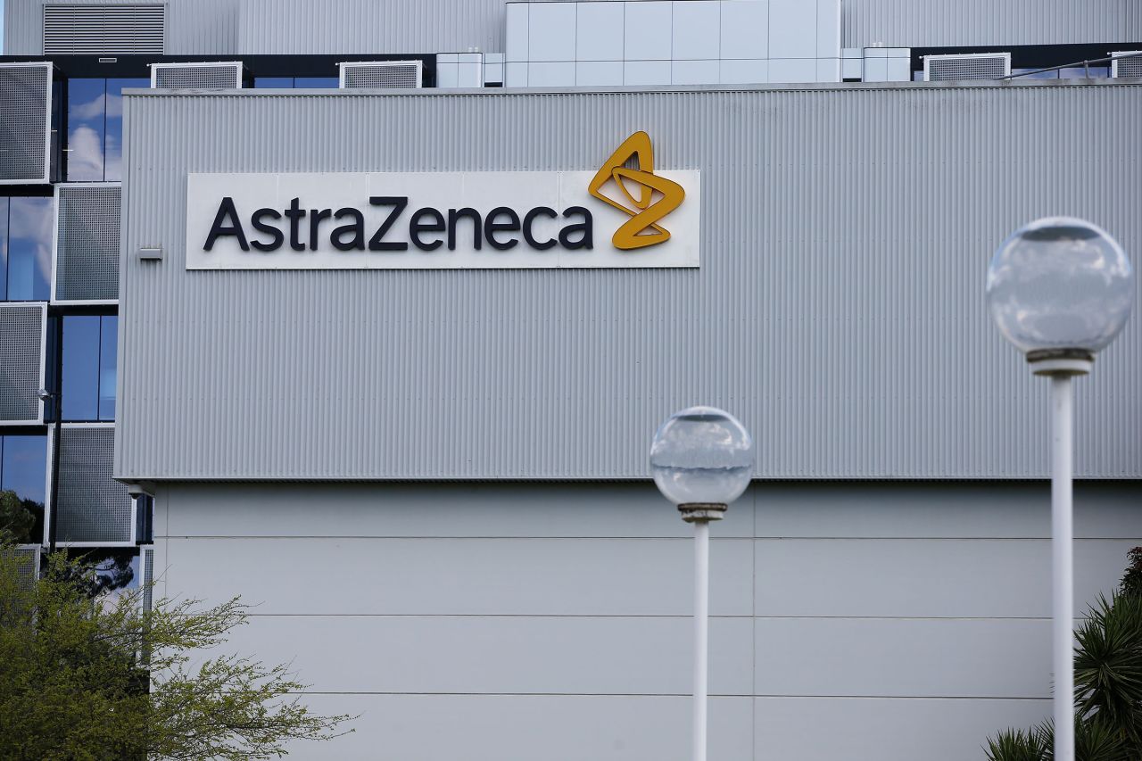 A general view of AstraZeneca is seen during Prime Minister Scott Morrison's visit on August 19 in Sydney, Australia.