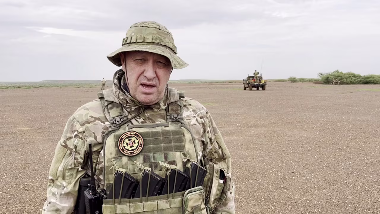 Wagner boss Yevgeny Prigozhin talks about making "Africa freer" in unverified video shared online.