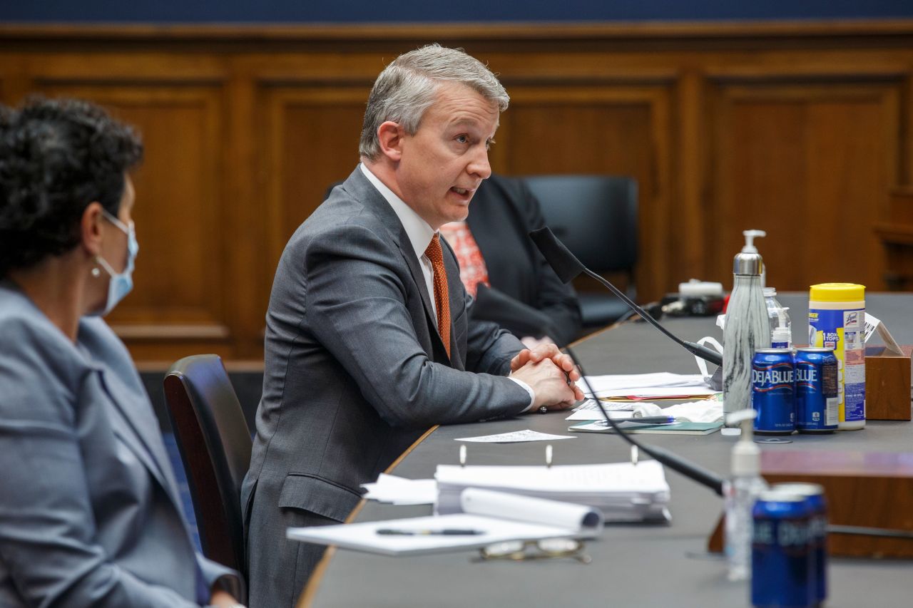 Rick Bright testifies in Washington on May 14.