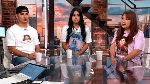 Members of Amerie Jo Garza's family speak with CNN.