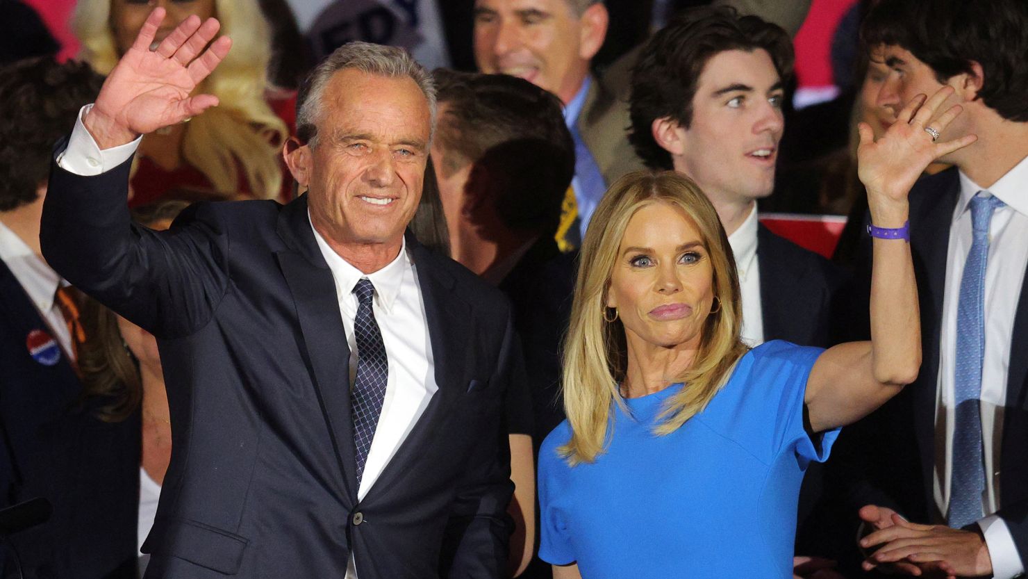 Cheryl Hines comments on husband RFK Jr.’s decision to drop out, doesn