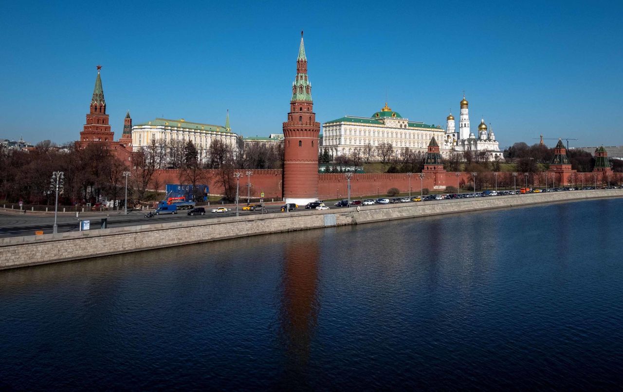 A view of the Kremlin in Moscow on March 26.