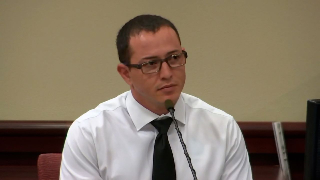 Nicholas Lefleur speaks in court on Wednesday, July 10. 