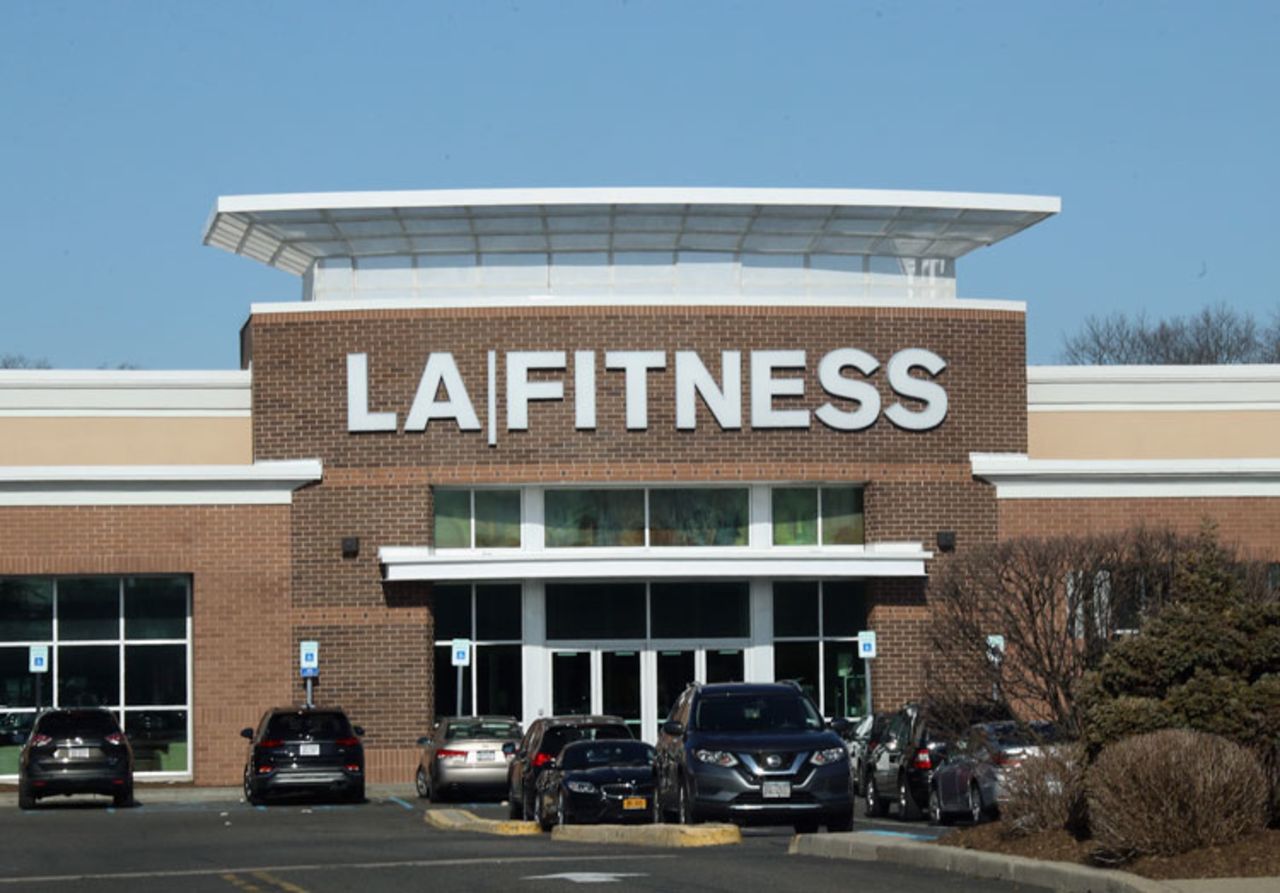 LA Fitness on March 16, 2020 in Farmingdale, New York.