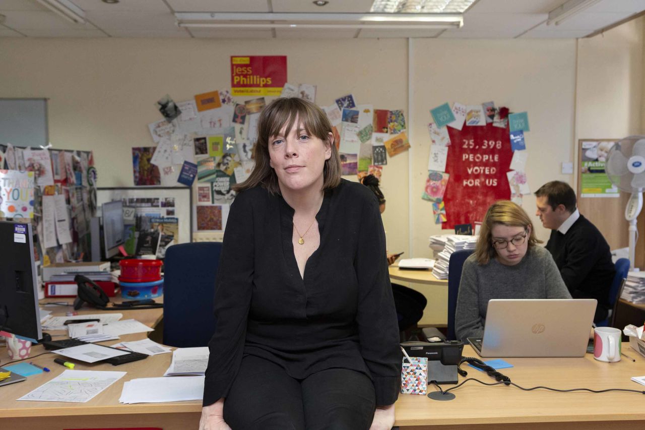 Labour candidate Jess Phillips is photographed in her constituency in Yardley, Birmingham on November 13. Photo: Nicola Tree/ Getty Images