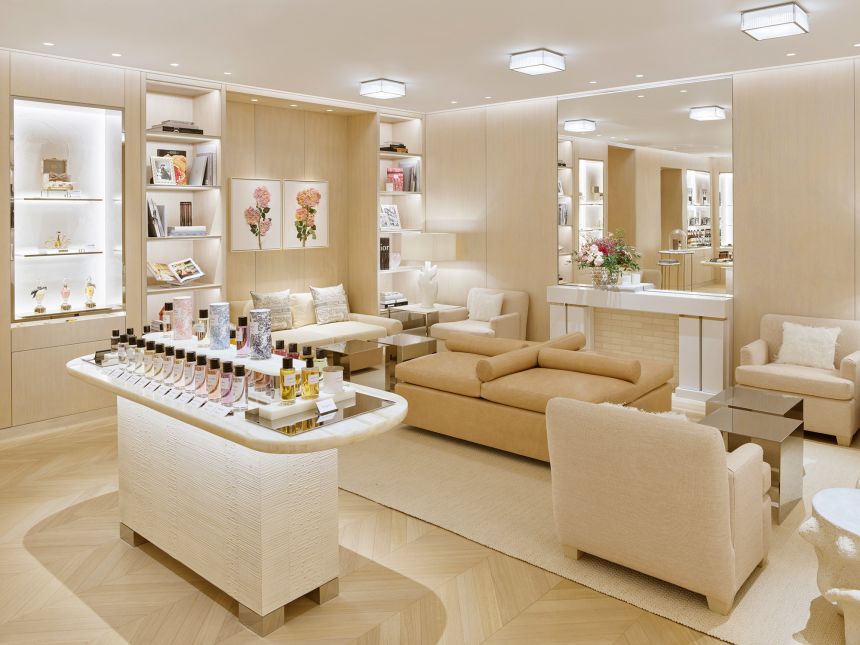 Dior's renovated New York flagship, which unfolds over four floors, showcases all of its categories, including womenswear, menswear, watches, fine jewelry, and more.