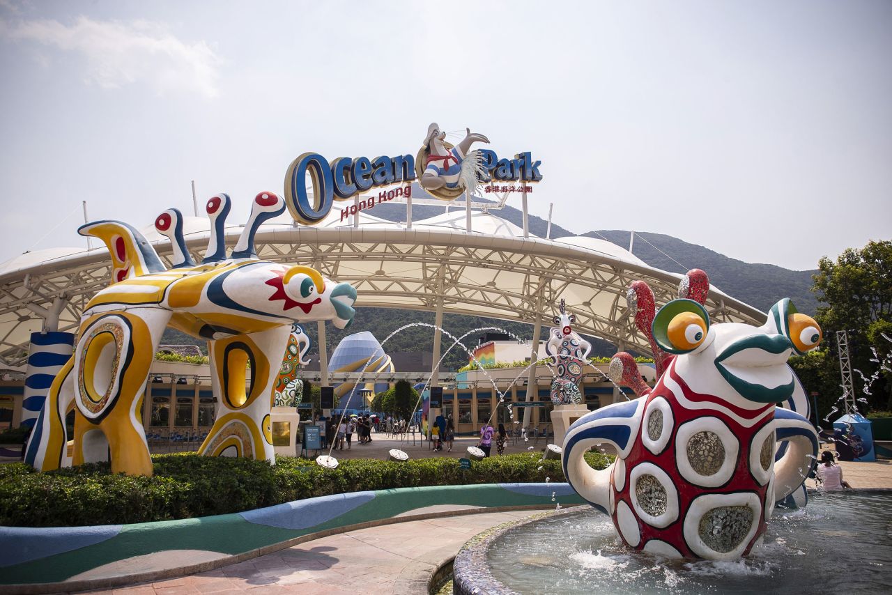 Hong Kong's Ocean Park is seen in this file photograph from September 27, 2019.