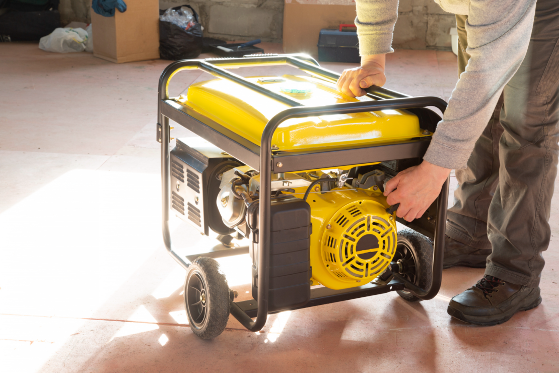 Portable gasoline generator