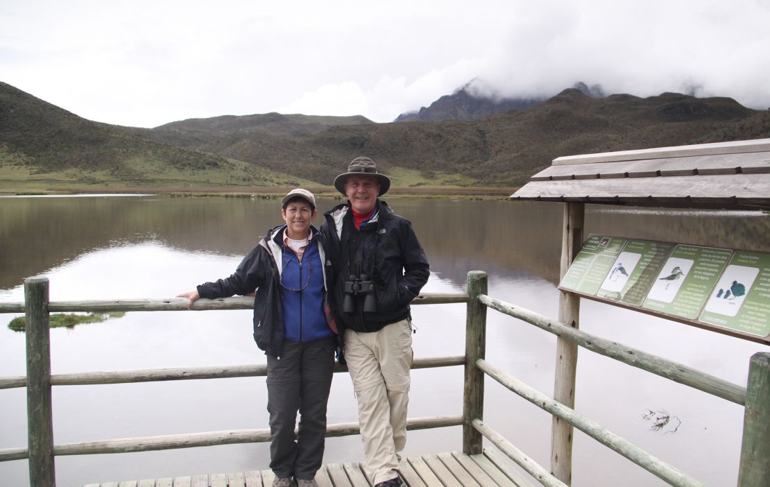 Meryl and Tim have been together for forty years and still love adventuring together.