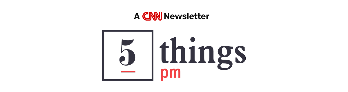 5 Things PM newsletter header