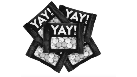 Personalizable M&M’S YAY Congratulations Favor Packs