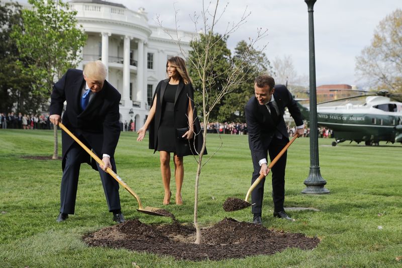 Trump Hosts France’s President Macron: The Higlights | CNN Politics