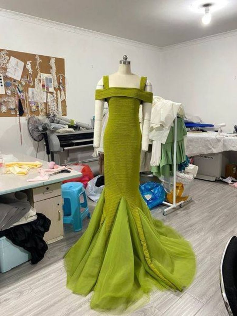 Ailis posted photos on Facebook to project an image of a luxurious lifestyle as a fashion designer.