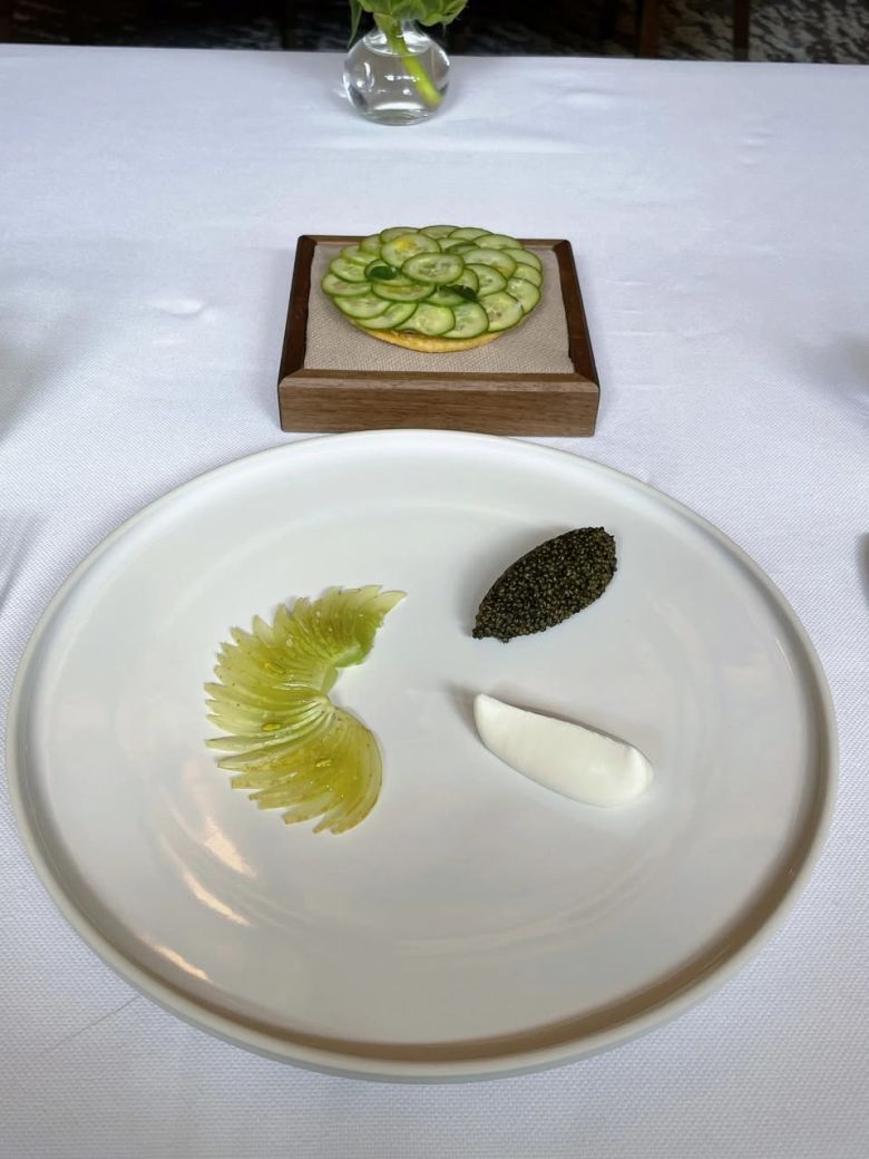 Ailis' Facebook photos included fancy meals to project an image of a luxurious lifestyle.