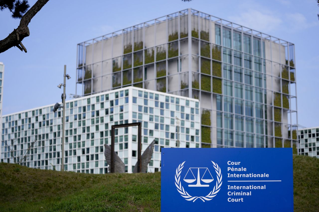 The International Criminal Court (ICC) is pictured in March 2022, in The Hague, Netherlands.