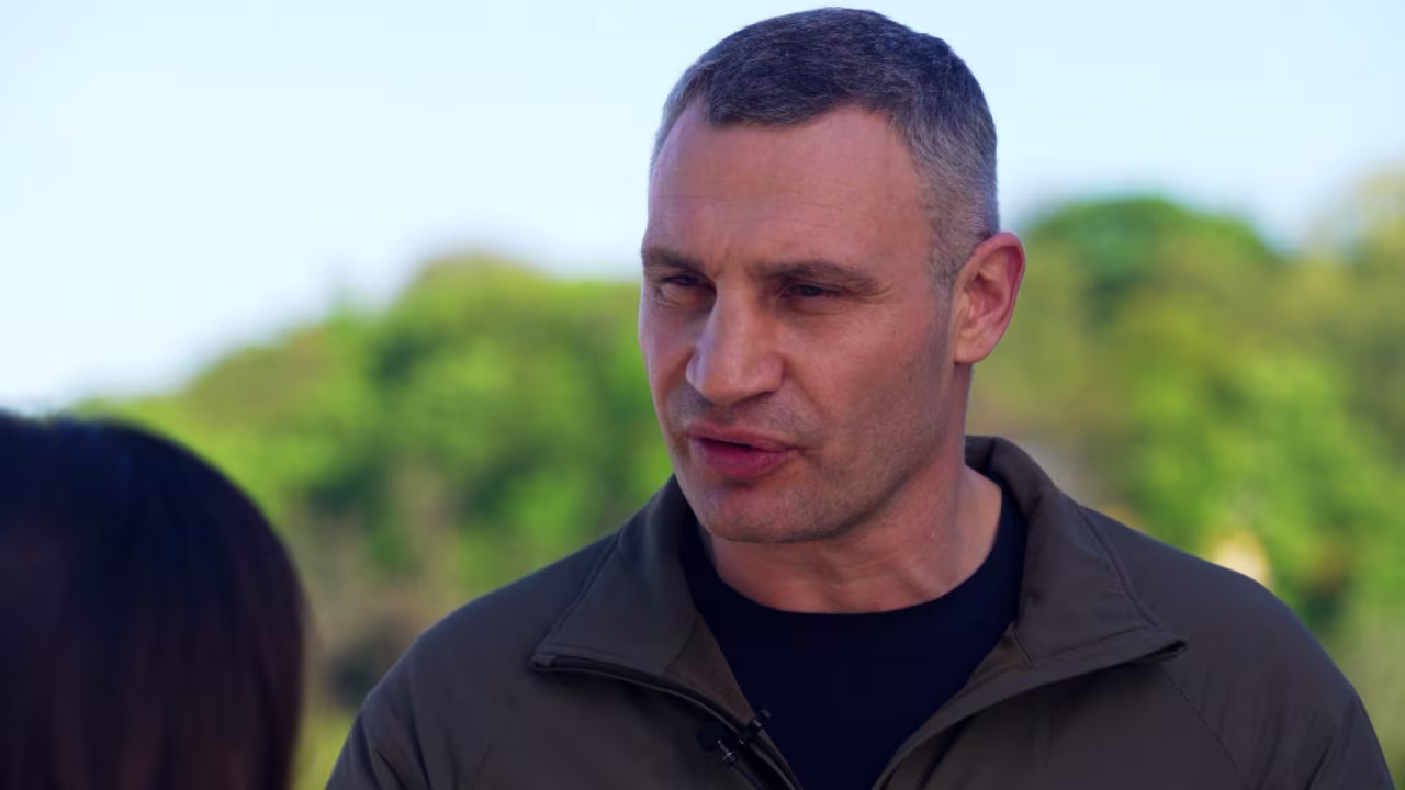 Kyiv Mayor Vitali Klitschko speaks with CNN on Wednesday May 11. 