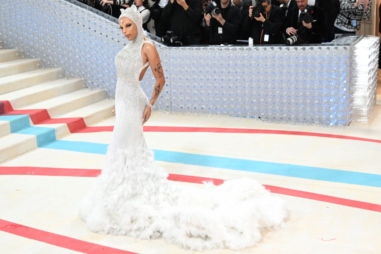 Doja Cat attends The 2023 Met Gala Celebrating "Karl Lagerfeld: A Line Of Beauty" at The Metropolitan Museum of Art on May 1, in New York City.