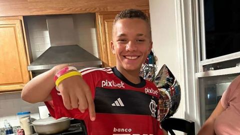 Arthur Berto, un chico de 13 años que vive en Everett, Massachusetts, fue detenido por ICE.