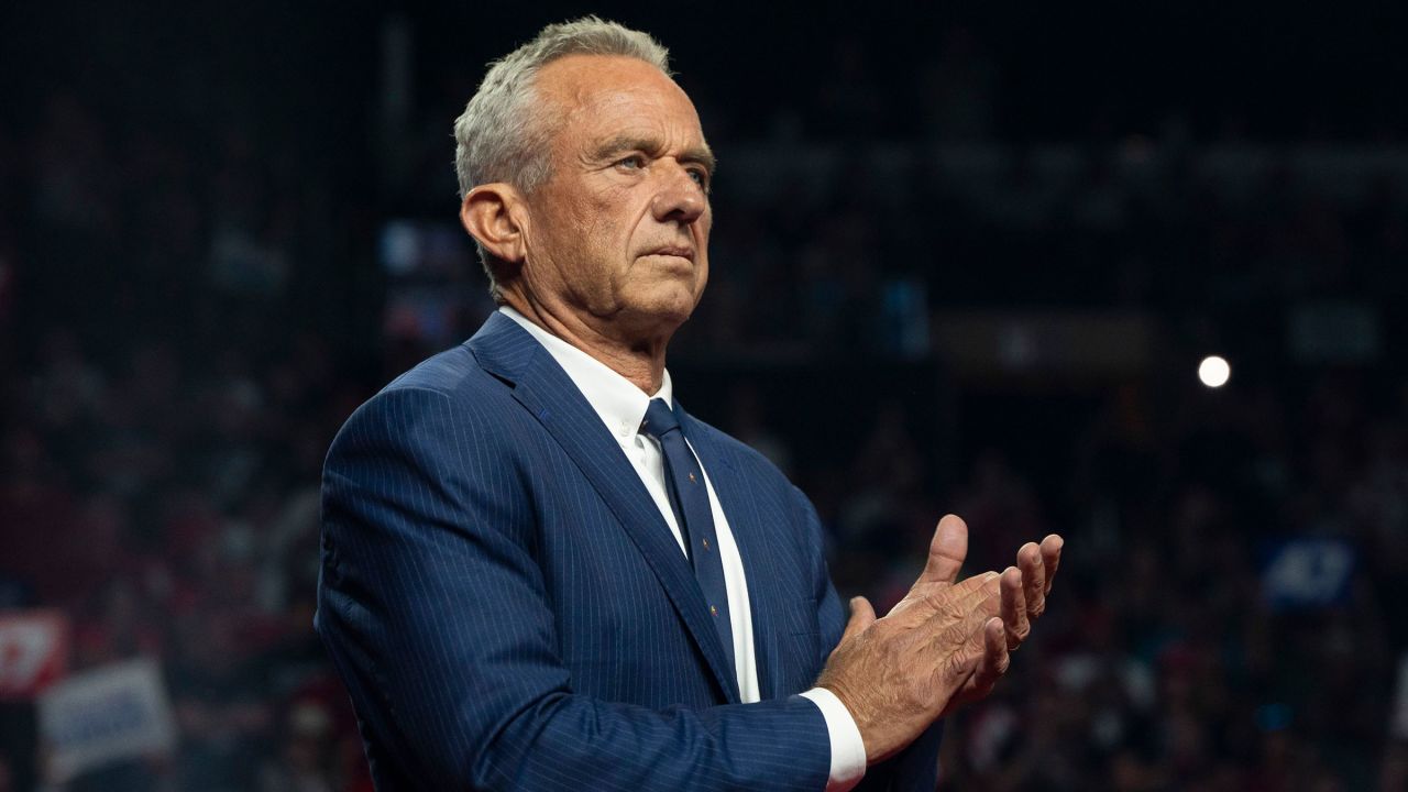 Former presidential candidate Robert F. Kennedy Jr. attends a campaign rally for Donald Trump in Glendale, Arizona, on August 23.