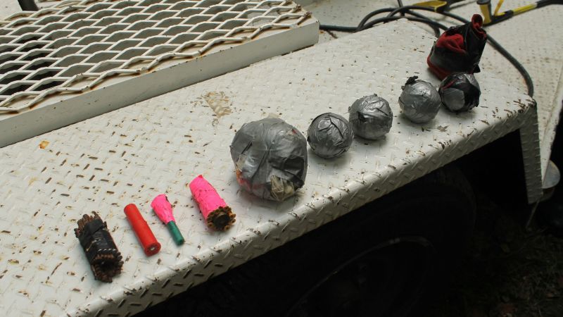 Explosives found during arrest of Tennessee man who threatened public officials, police say