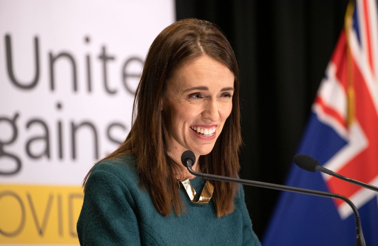 Prime Minister Jacinda Ardern speaks during her post-Cabinet media update at Parliament on April 6, in Wellington, New Zealand. 