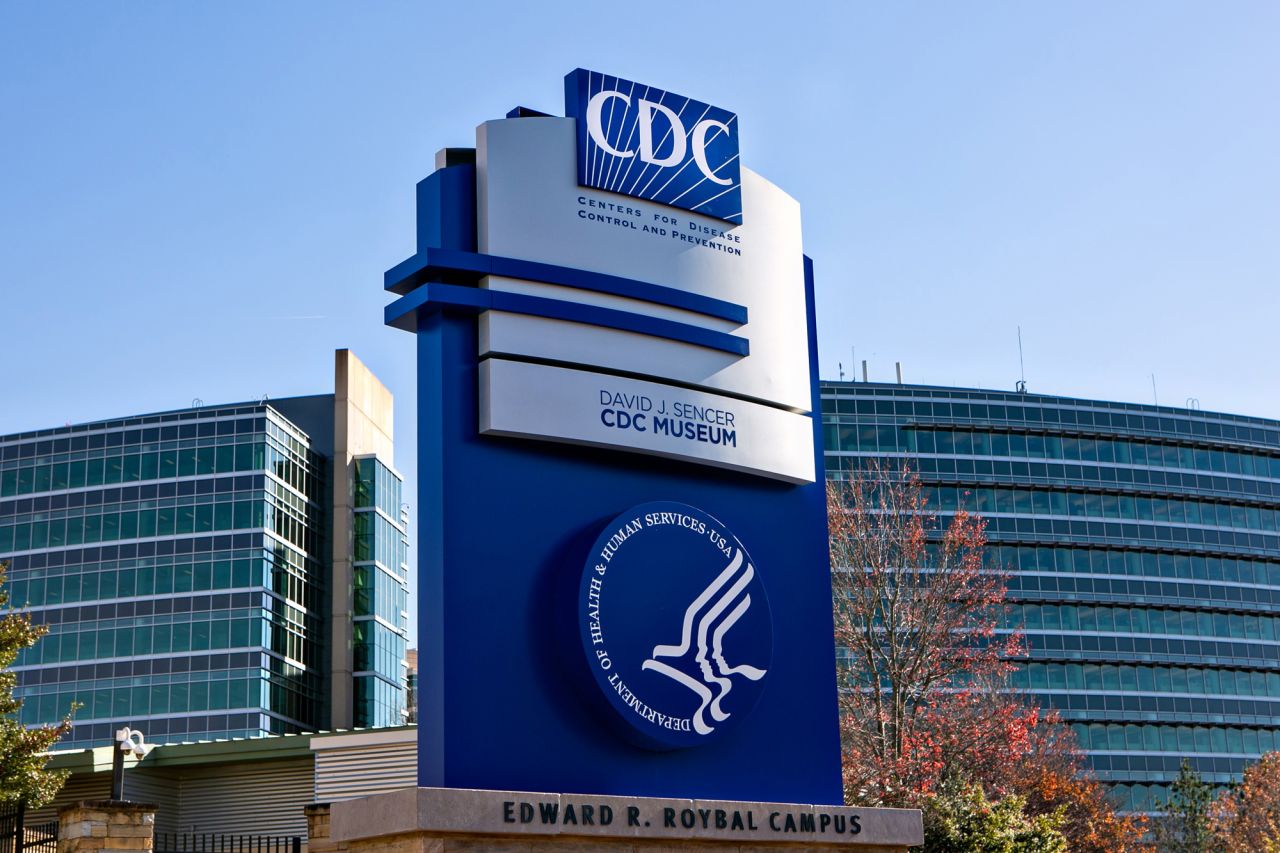 The Centers for Disease Control and Prevention is seen in Atlanta on December 10, 2020.