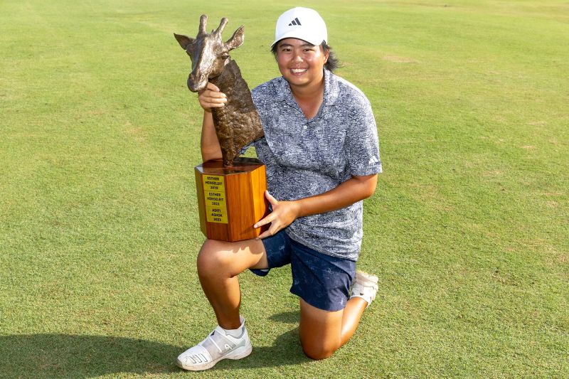 Tan celebrates a historic triumph on her LET debut.