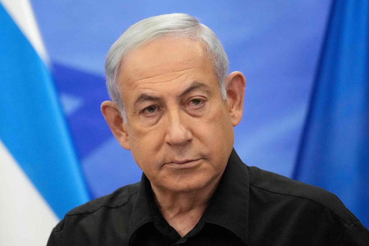 Israeli Prime Minister Benjamin Netanyahu is seen in Jerusalem on Tuesday.