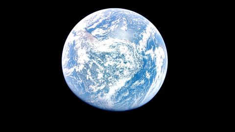 Blue Ghost's first images in space, released on January 29, 2025.