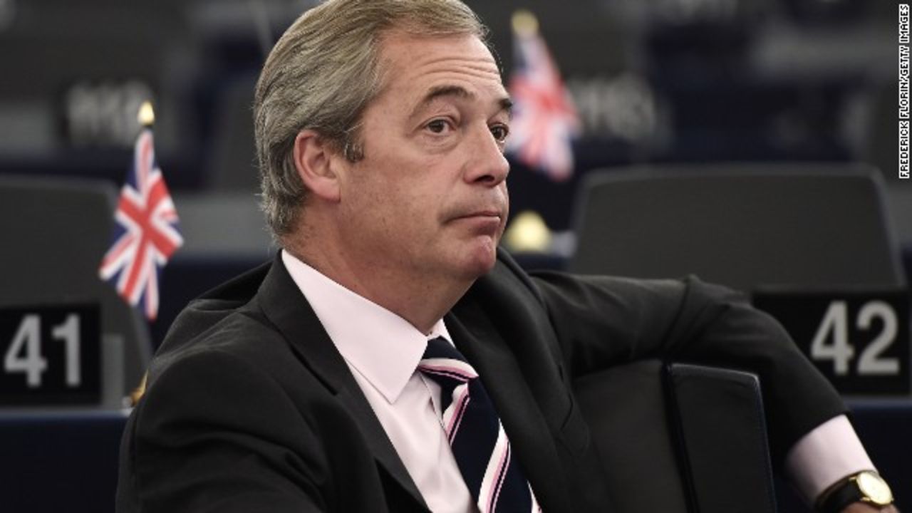 Leave campaigner and former UKIP leader, Nigel Farage.