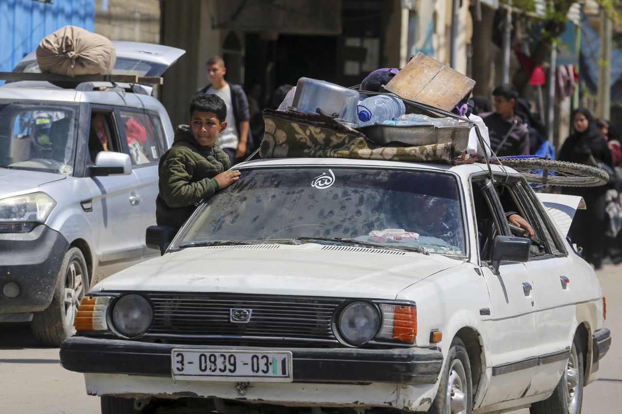 Many residents in Rafah have packed up their belongings after Israel's call to leave.