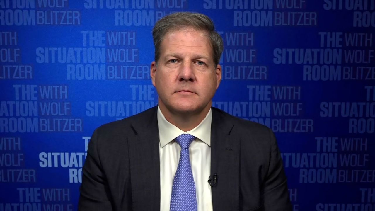 New Hampshire Gov. Chris Sununu appears on CNN on Thursday, July 25.