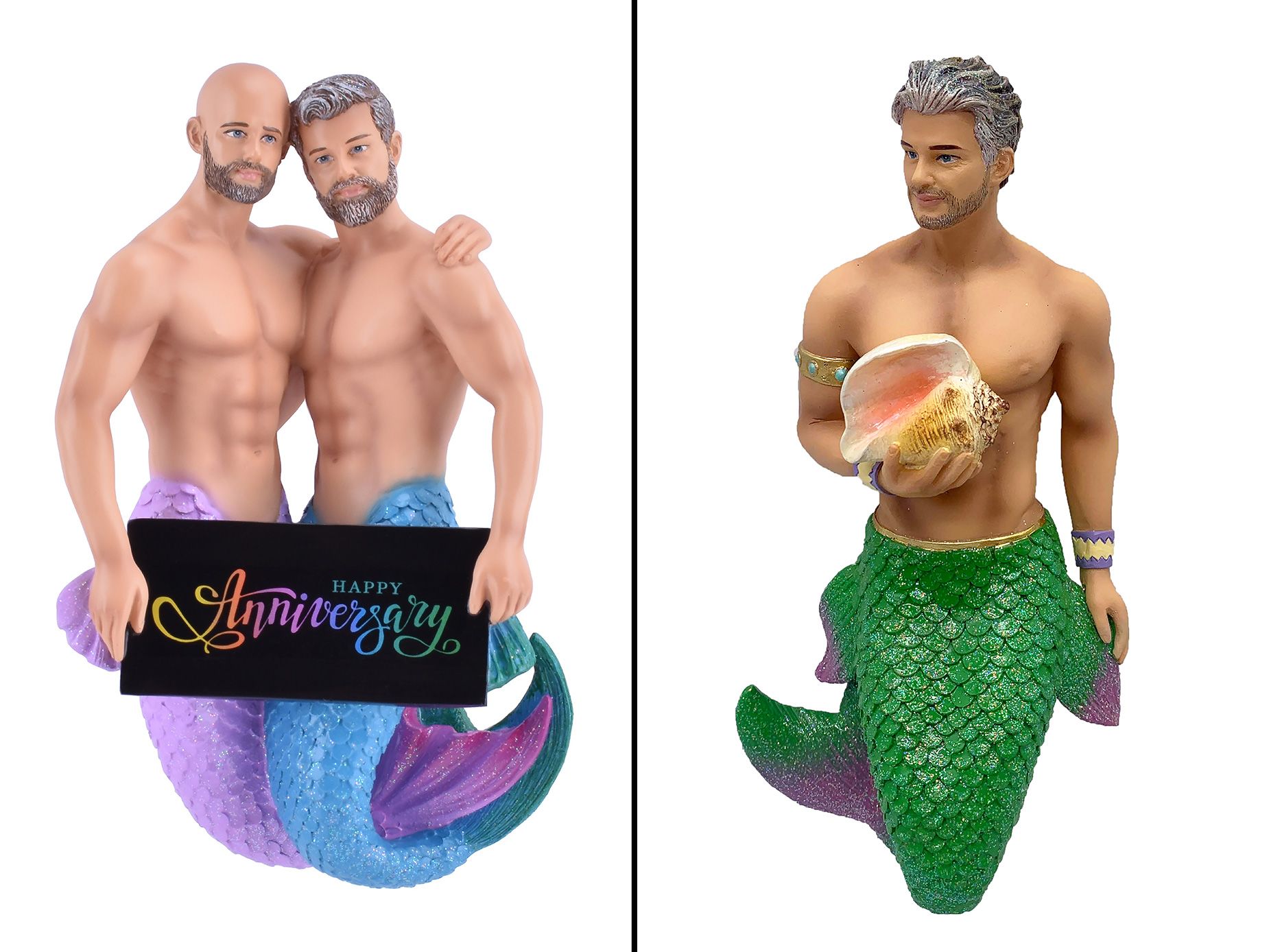 These gay merman ornaments are a cult Christmas classic | CNN