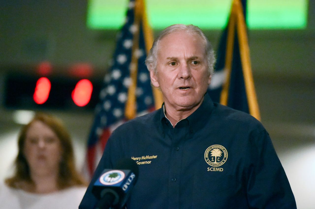 South Carolina Gov. Henry McMaster on Monday, April 13, in West Columbia, South Carolina.